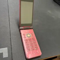 AQUOS SHF34　携帯電話 レッド