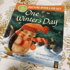 One Winter's Day Picture Book CD付き英語絵本
