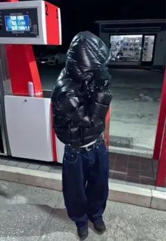 archiveフーディーパファージャケットopium 海外ストリート　drip