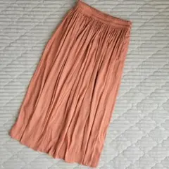 UNIQLO テラコッタプリーツスカート M