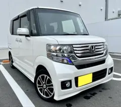 ⭐️N-BOXカスタム⭐️車検令和10年6月⭐️パワスラ・ナビ・ドラレコ