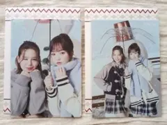 NiziU マコ リオ ポプスト ユニット ラントレ 2枚セット