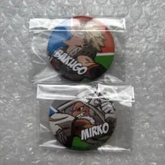 ヒロアカ　ファミマ　爆轟勝己　ミルコ　缶バッジ