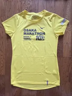 MIZUNO 大阪マラソン 10th記念 ランニングTシャツ レディースXLのサムネイル