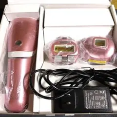 【美品】ヤーマン 脱毛器 レイボーテ ピンク 本体・アタッチメント付のサムネイル