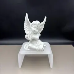 ホワイト天使像 約9cm
