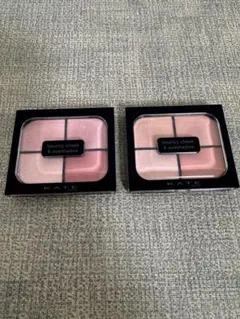 KATE ケイト　バウンシーチークシャドウ PK-2 OR-1 2個セット