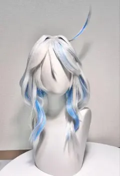 フリーナ 黒 ウィッグ セット済み - メルカリ