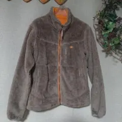 ♦エレッセ◊メンズ【Ｓ】男女兼用デザイン✨リバーシブル✧ボアフリースジャケット