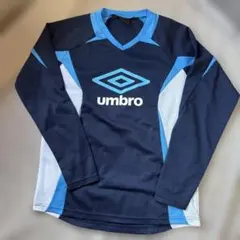 umbro ネイビー/ライトブルー 長袖ウェア 160サイズ