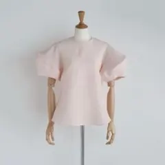 ★srさん専用★【pois】blouse tee ピンク 試着のみ ☆srさん専用☆【pois】blouse tee ピンク 試着のみ - メルカリ