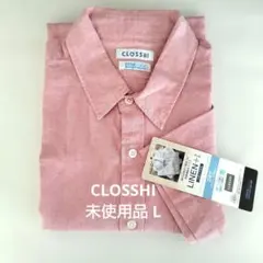 CLOSSHI リネン＋ 半袖シャツ 未使用品 Lのサムネイル