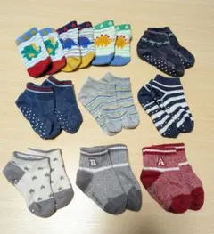 赤ちゃん 靴下 ソックス 10足 まとめ売り 9‐14