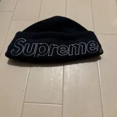 Supreme ブラック ニット帽