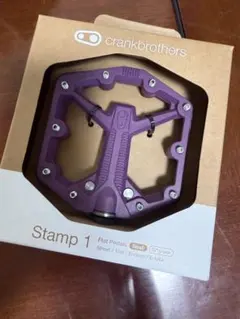 Crankbrothers Stamp 1 フラットペダル Small パープルのサムネイル
