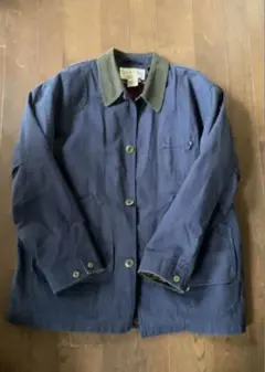 L.L.Bean カバーオール ネイビー ライナー完備 L