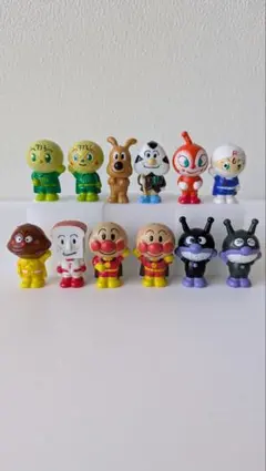 アンパンマン ミニフィギュア 12体セット3cm未満