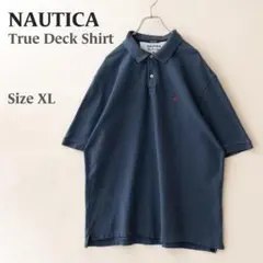 Nautica True Deck Shirt ポロシャツ ネイビー XLのサムネイル