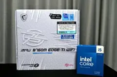 Core i5 14600K 、MPG B760M EDGE TI WIFI
