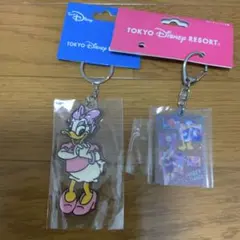 ディズニーデイジー キーホルダー　未使用
