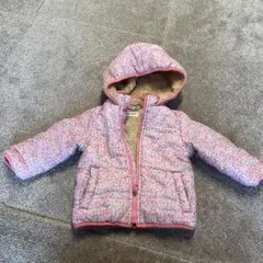 FIRST COUNT 花柄 中綿コート 90cm