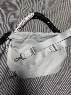 アニエスベー 2way トートバッグ 巾着ショルダーバッグ