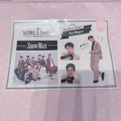 SnowMan 目黒蓮 ステッカーセット