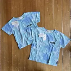 新品・タグ付き★corekite ブルー Tシャツ110 130cm 2枚セット