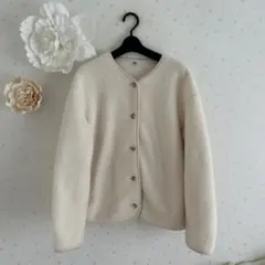 フリースカーディガン フリースジャケット