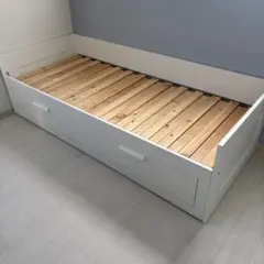 ベッドフレーム 収納 シングル