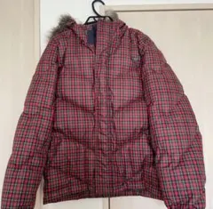 Stussy チェック柄 ダウンジャケット