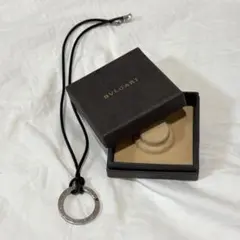 BVLGARI ネックレス キーリング サークルロゴのサムネイル