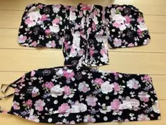 花柄子供浴衣　130