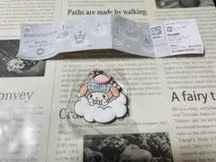 サンリオ　リラックス！めじるしラバーチャーム　マイメロディ