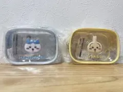 ちいかわ　ぷっくりクリアミニポーチ　うさぎ　ハチワレ