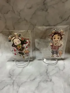 【匿名配送】鬼滅の刃　2025クリスマス　竈門兄妹アクスタ