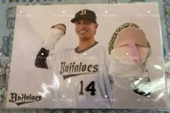 オリックスバファローズ 選手フォト 宇田川優希 干支ver.