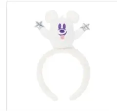 ミッキーマウス カチューシャ ホワイト