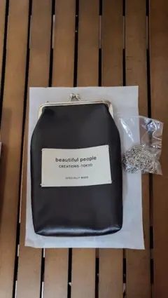 beautiful people がま口ポーチ チェーン付きのサムネイル