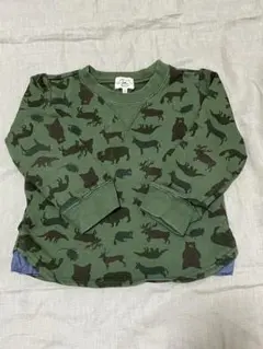 グリーンレーベル 105cm アニマル柄　トレーナー 長袖