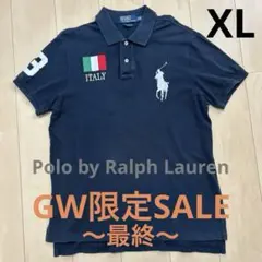 (希少)poloralphlaurenビッグポニーポロシャツサイズL swag Polo by Ralph Lauernビックポニー ポロシャツ swag 短丈 - メルカリ