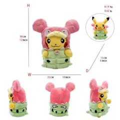 ポケモンセンター限定 メガヤドランのポンチョを着たピカチュウ - メルカリ