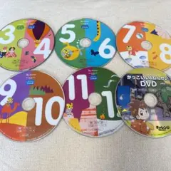 こどもちゃれんじ じゃんぷ　English DVD 合計8枚