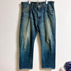 ネクサスセブン　MADMAXX デニムパンツ　セルビッジ　ワイドストレート　赤耳のサムネイル