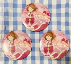 プリキュア　トゥインクル缶バッジ　キュアフローラ