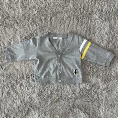 familiar カーディガン 70サイズ グレー
