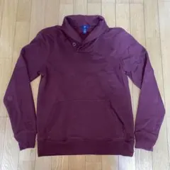 GAP 長袖トレーナー　無地　赤茶色　Sサイズ