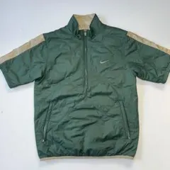 NIKE GOLF リバーシブル　キルティング　プルオーバー　ハーフジップ