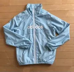 adidas ライトブルー ジャケット 160