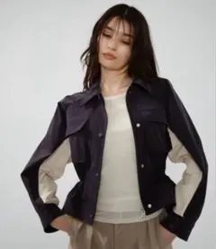 UNITED TOKYO 2WAYツイルショートブルゾンのサムネイル